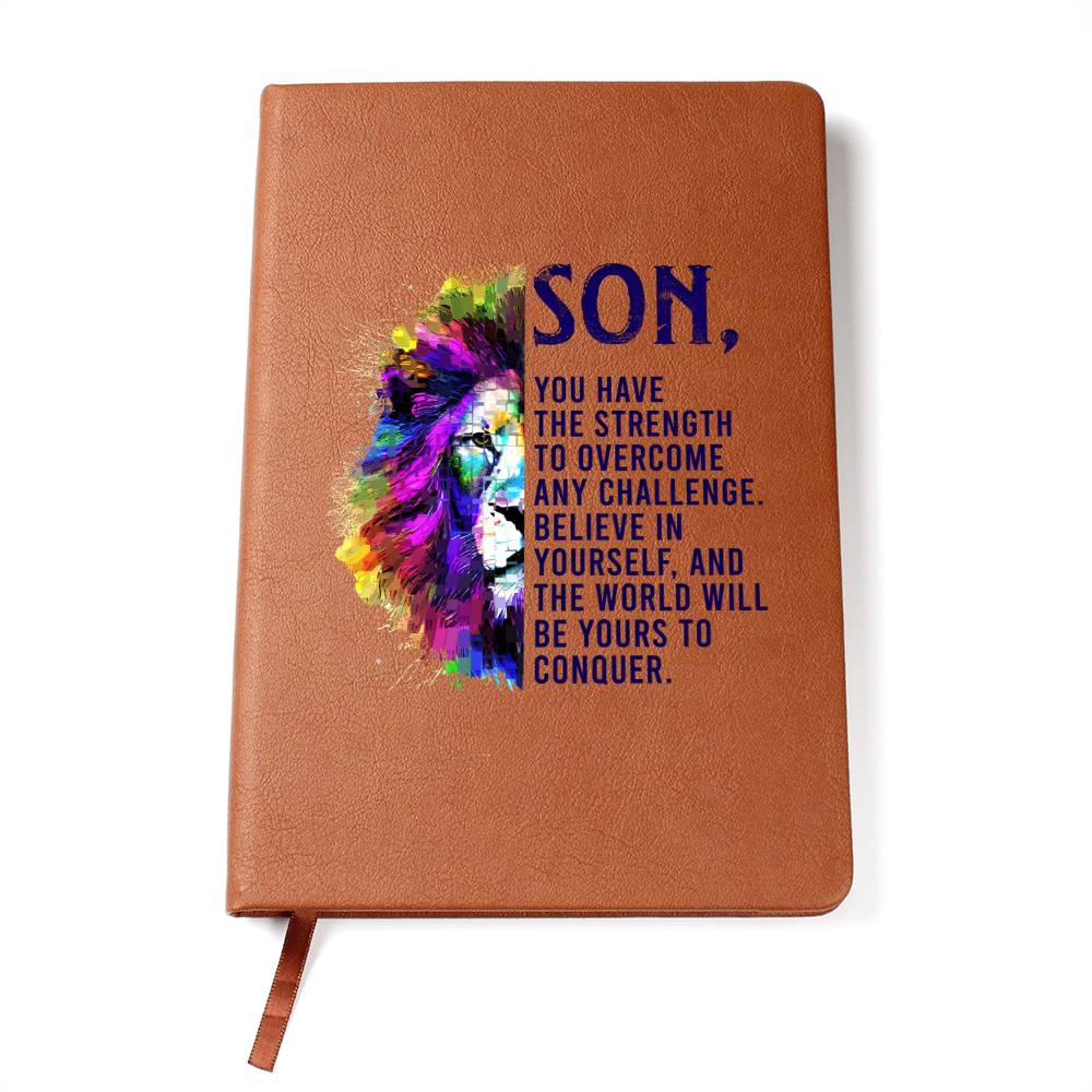 To Son - Leather Journal