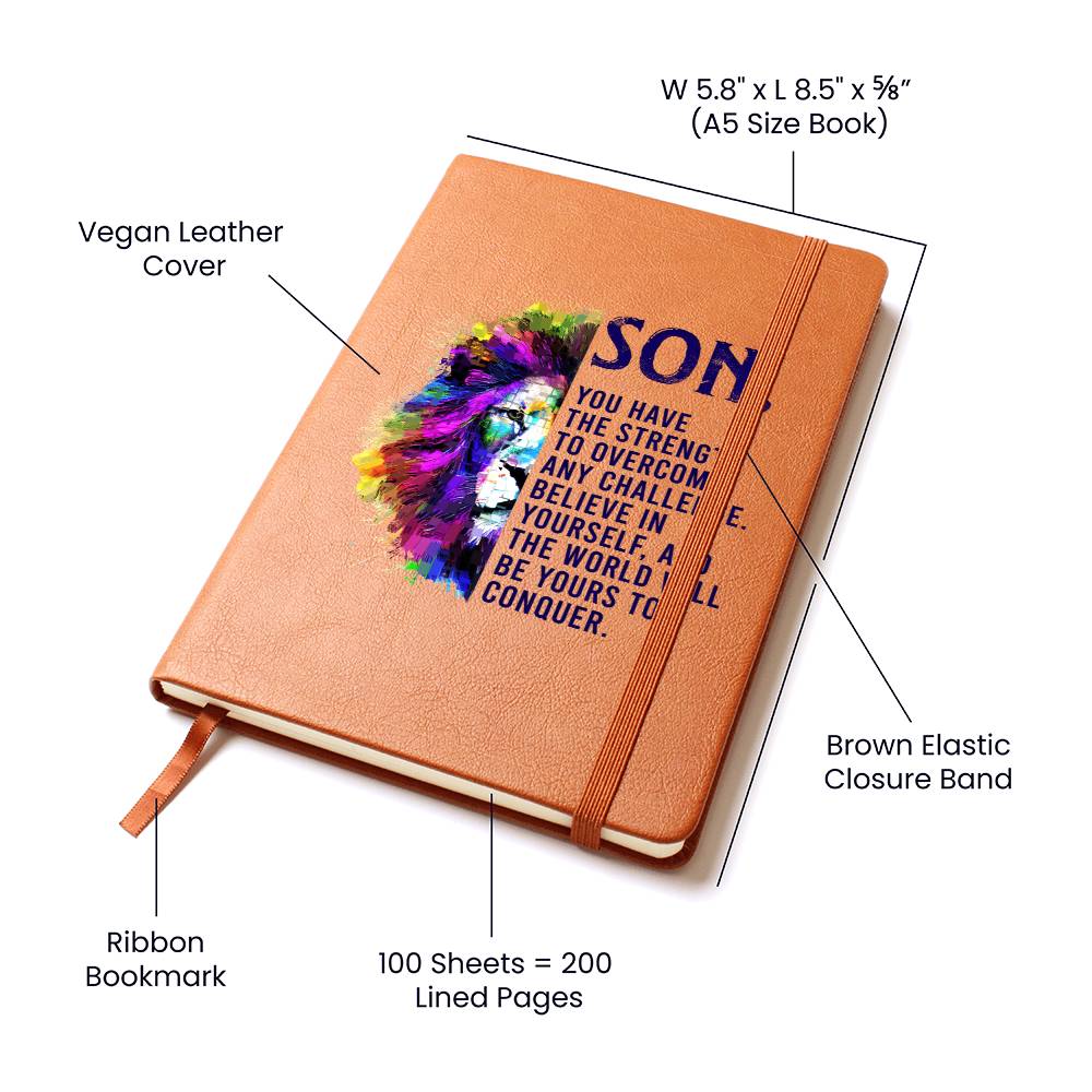 To Son - Leather Journal