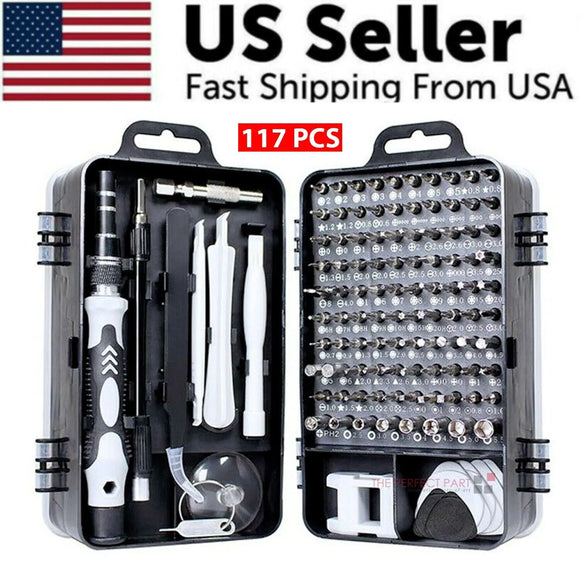 Magnetic Screwdriver Bit Set 117PCS