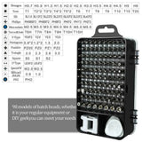 Magnetic Screwdriver Bit Set 117PCS