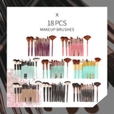 Makeup Brushes Tool Set 15Pc/18Pc