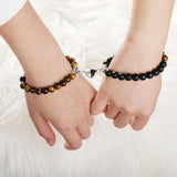 Magnetic & Natural Stone Couples Bracelets