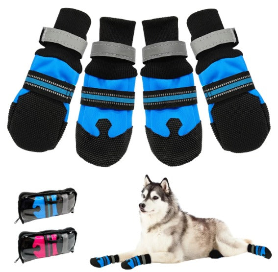 Best Waterproof And Reflective Dog Boots For Medium Large Dogs Labrador Husky