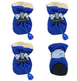 Waterproof And Reflective Winter Rain Snow Boots For Small Dogs