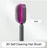 Self-Cleaning Hairbrush