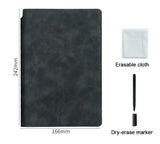 Dry Erase Whiteboard Notebook with Water-Based Marker