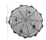 Halloween Decoration Lace Spider Web Skeleton Skull Tablecloths