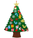 Christmas Tree DIY Felt With Ornaments