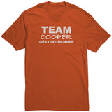 Team Cooper - Lifetime Member (Shirt)