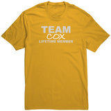 Team Cox - Lifetime Member (Shirt)