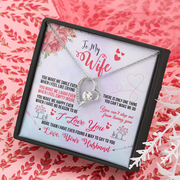 To My Wife - Forever Love Necklace