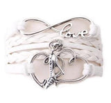 Couples Charm Bracelet