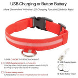 USB Charging LED Dog Collar