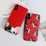 Red Dog iPhone Case