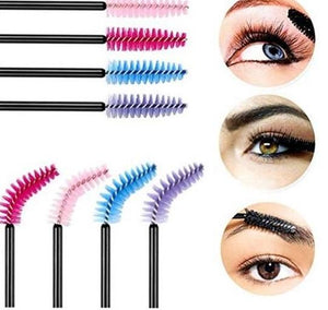 50 Pcs/Set Disposable Mascara Brushes