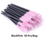 50 Pcs/Set Disposable Mascara Brushes