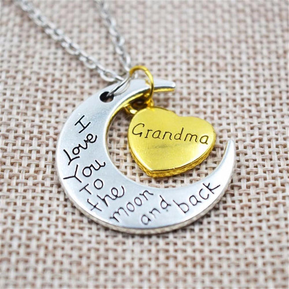Love You To The Moon And Back Necklace Giveaway