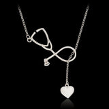 Nurse Heart Stethoscope Necklace Giveaway
