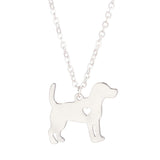 Pendant Dog Charm Necklace