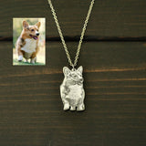 Your Pet Dog Personalized Photo Necklace
