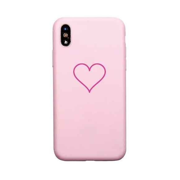 Couples Heart iPhone Case