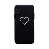 Couples Heart iPhone Case